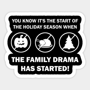 Holiday season Sticker